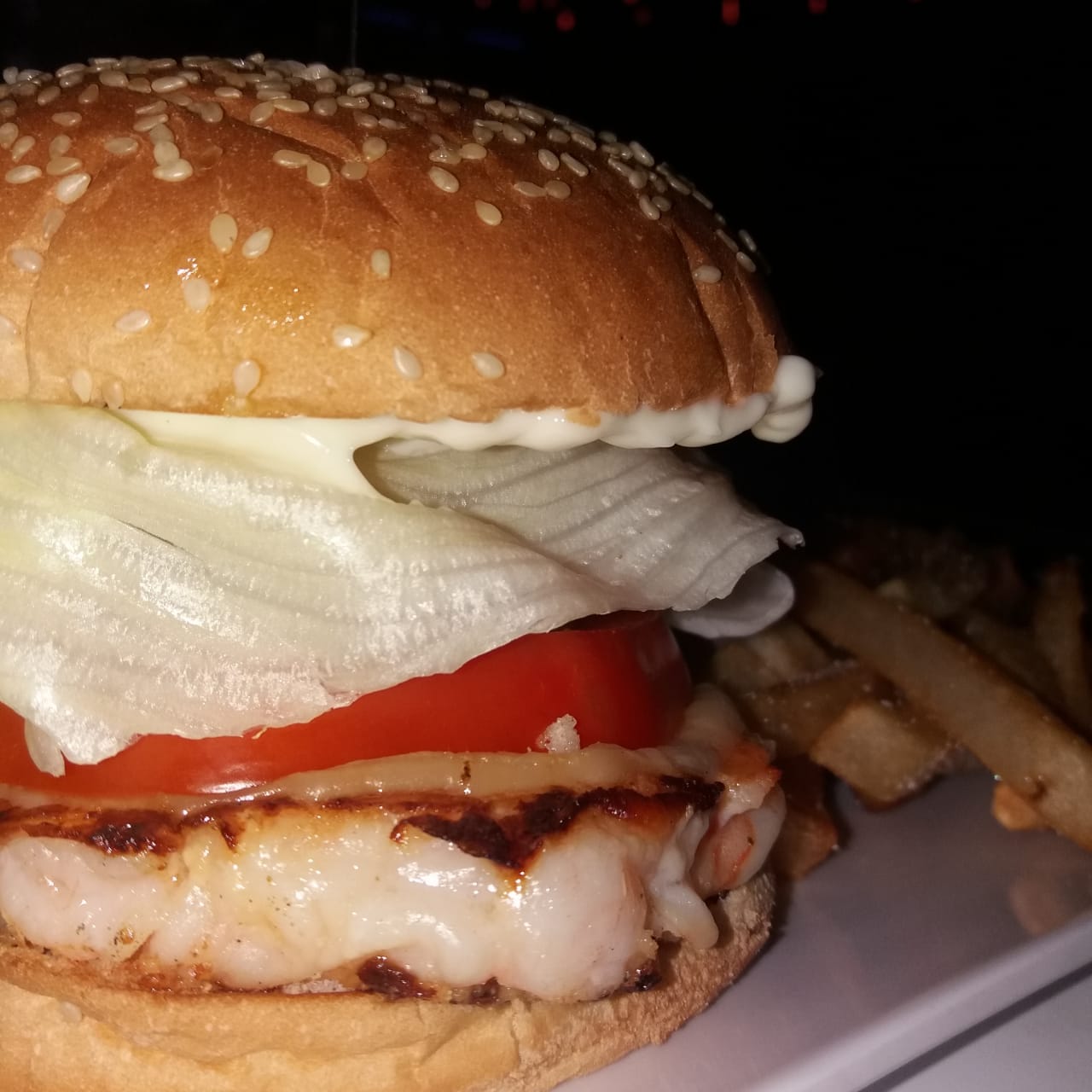 Hamburguesa Camarón