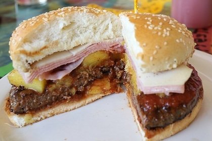 Hamburguesa Hawaiana