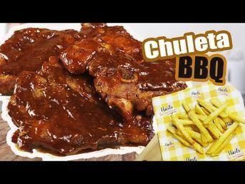 COMBO CHULETA VALLUNA A LA BBQ