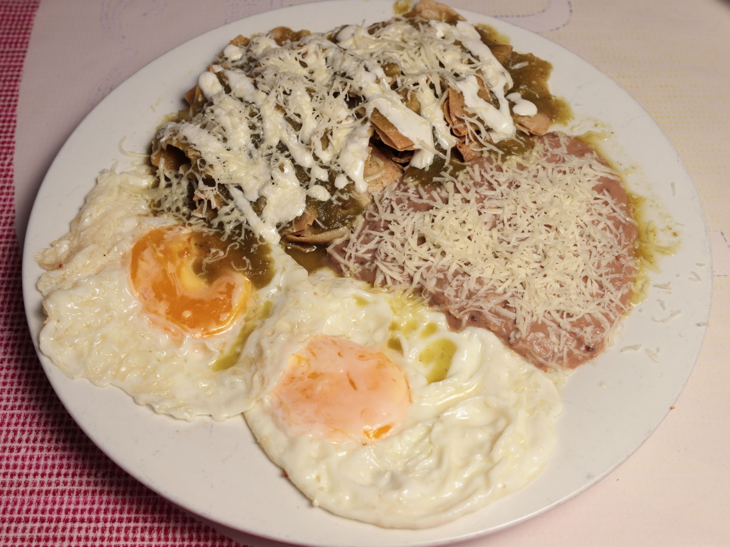 Chilaquiles Verdes.