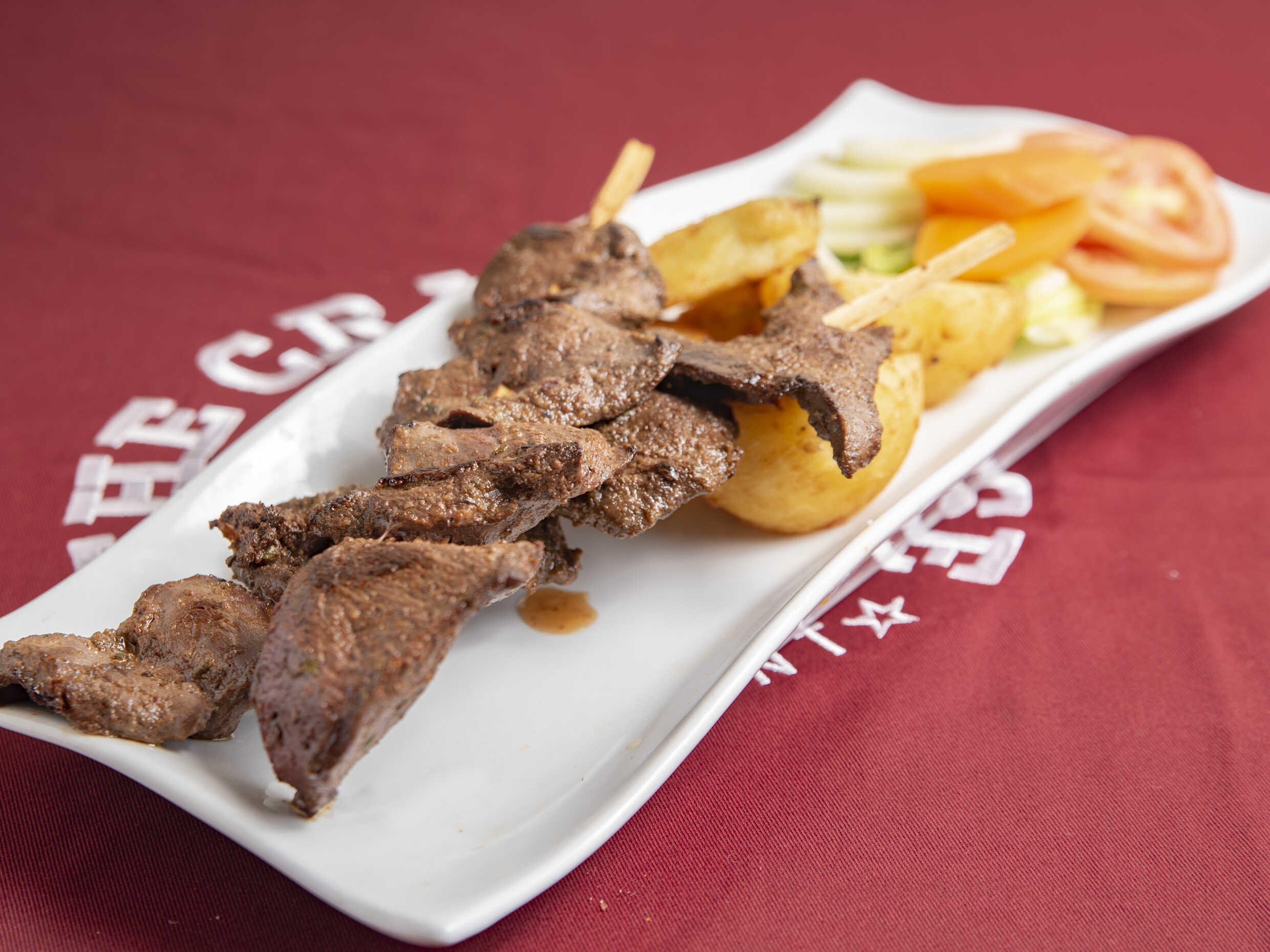 Anticuchos y Brochetas Para 4