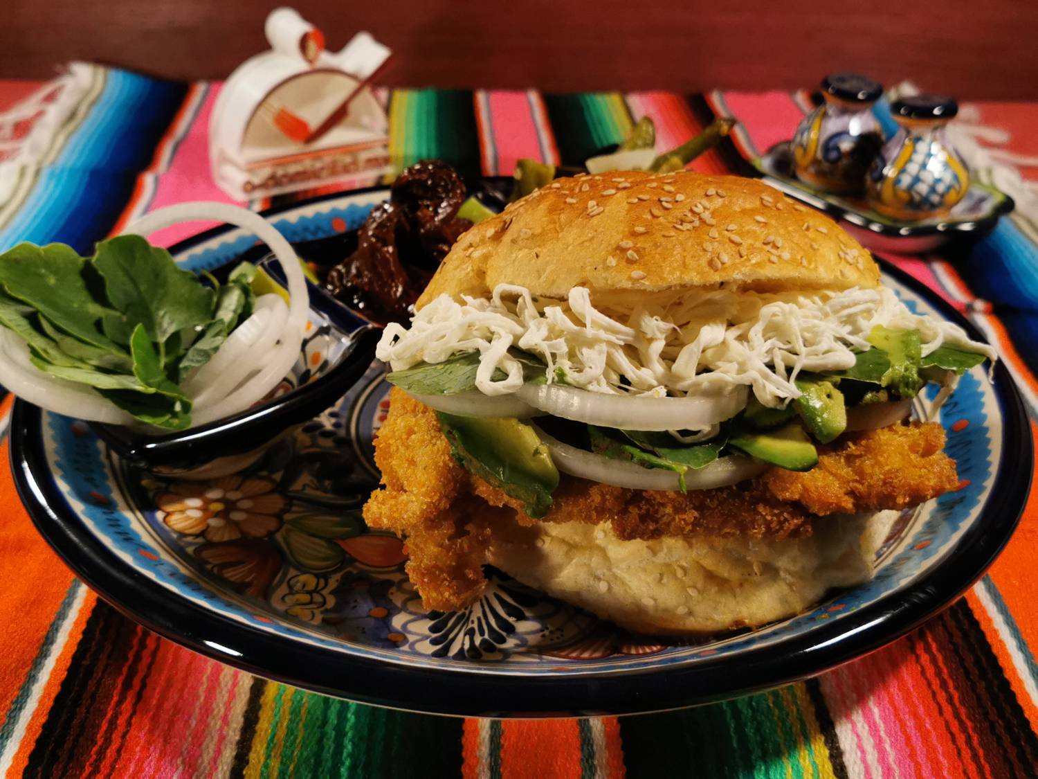 Cemita Tradicional + Agua del día (500 ml)
