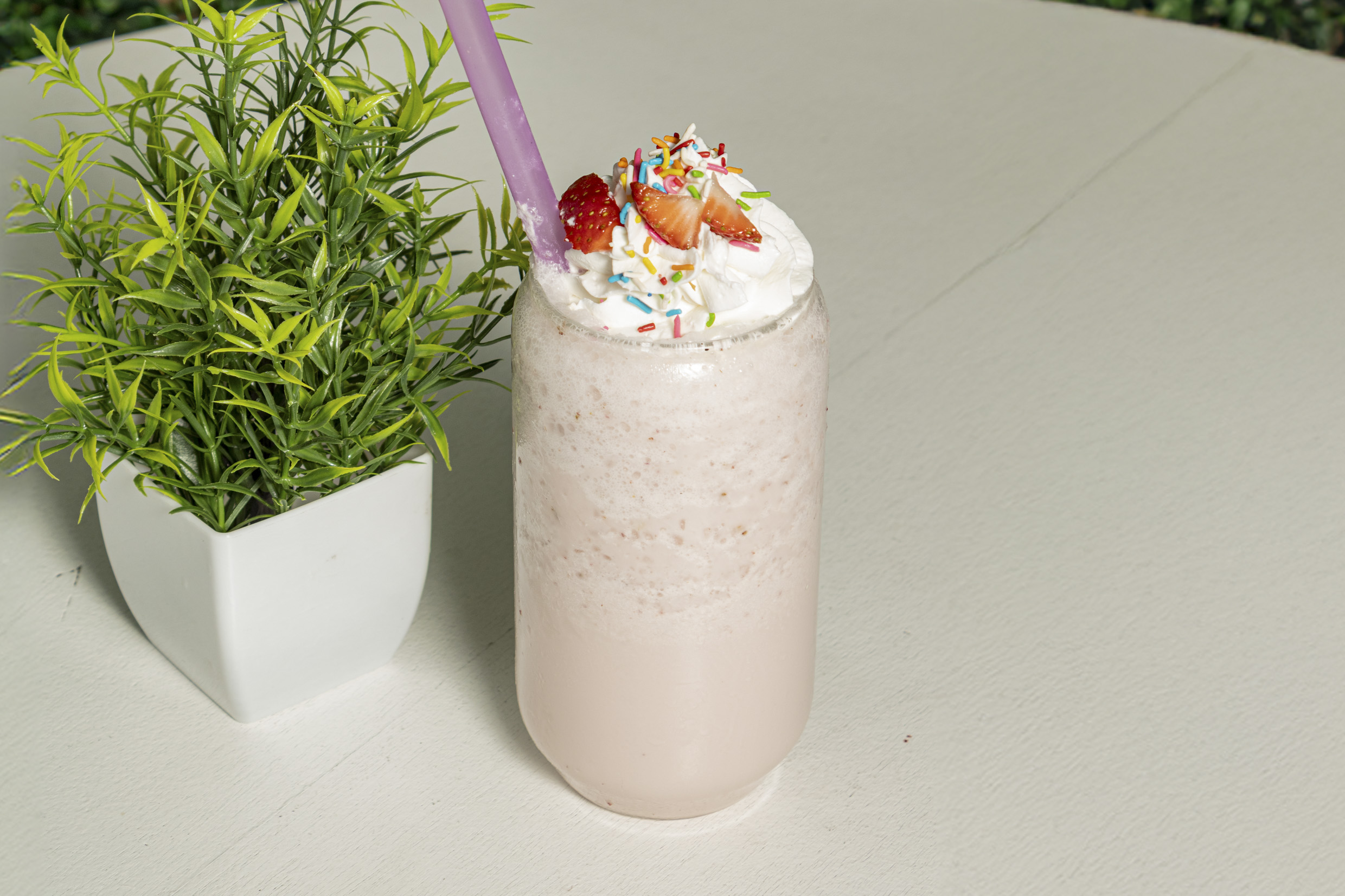 Malteada de Fresa