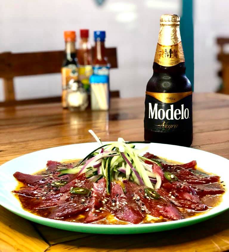 Sashimi serranito