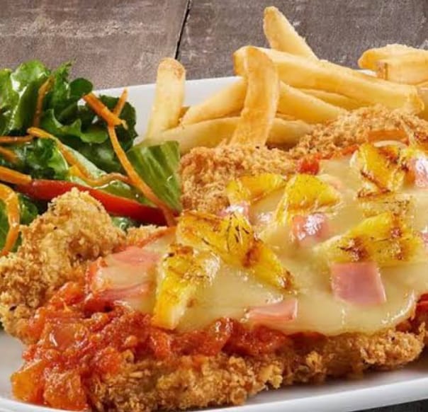 Milanesa Hawaiana