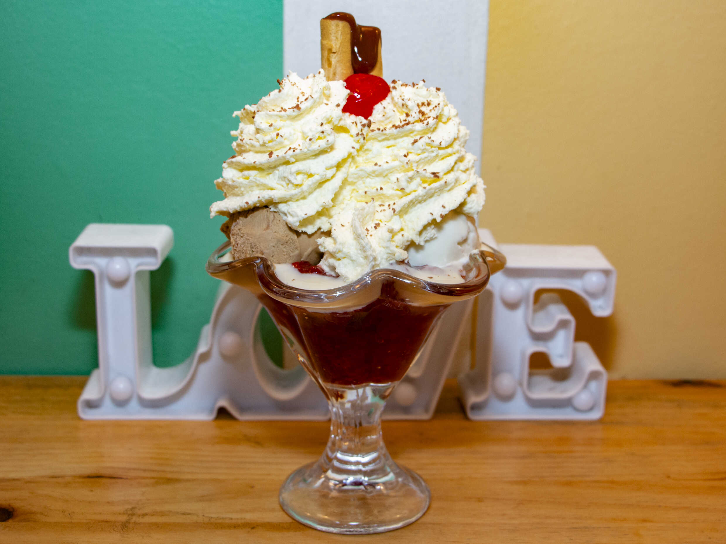 Sundae de piña