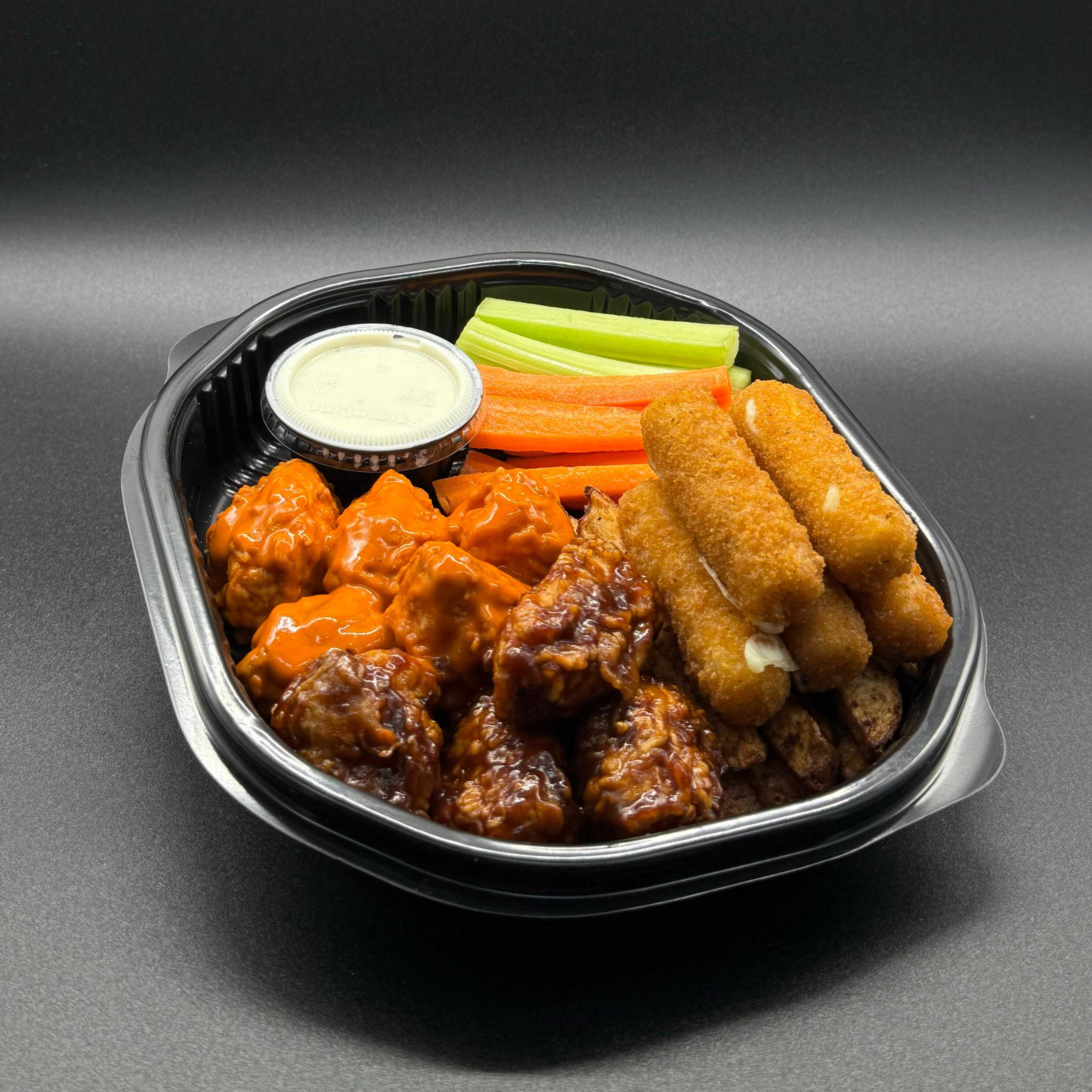 Boneless + Dedos de Queso.