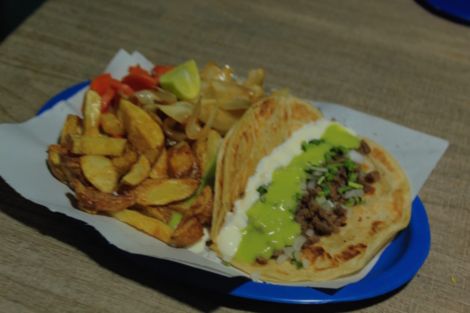 Taco de Tortilla Harina