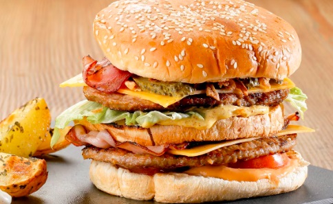 🍔❤ Hamburguesa DOBLE 🍔❤👌