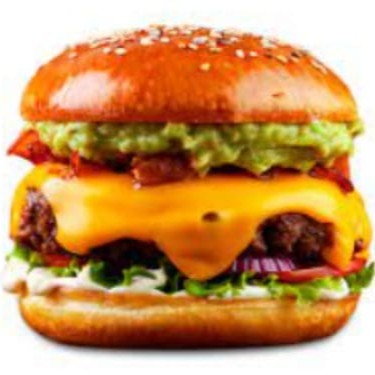 Pão Tostado,Duas Carnes, Queijo,Alface e Tomate