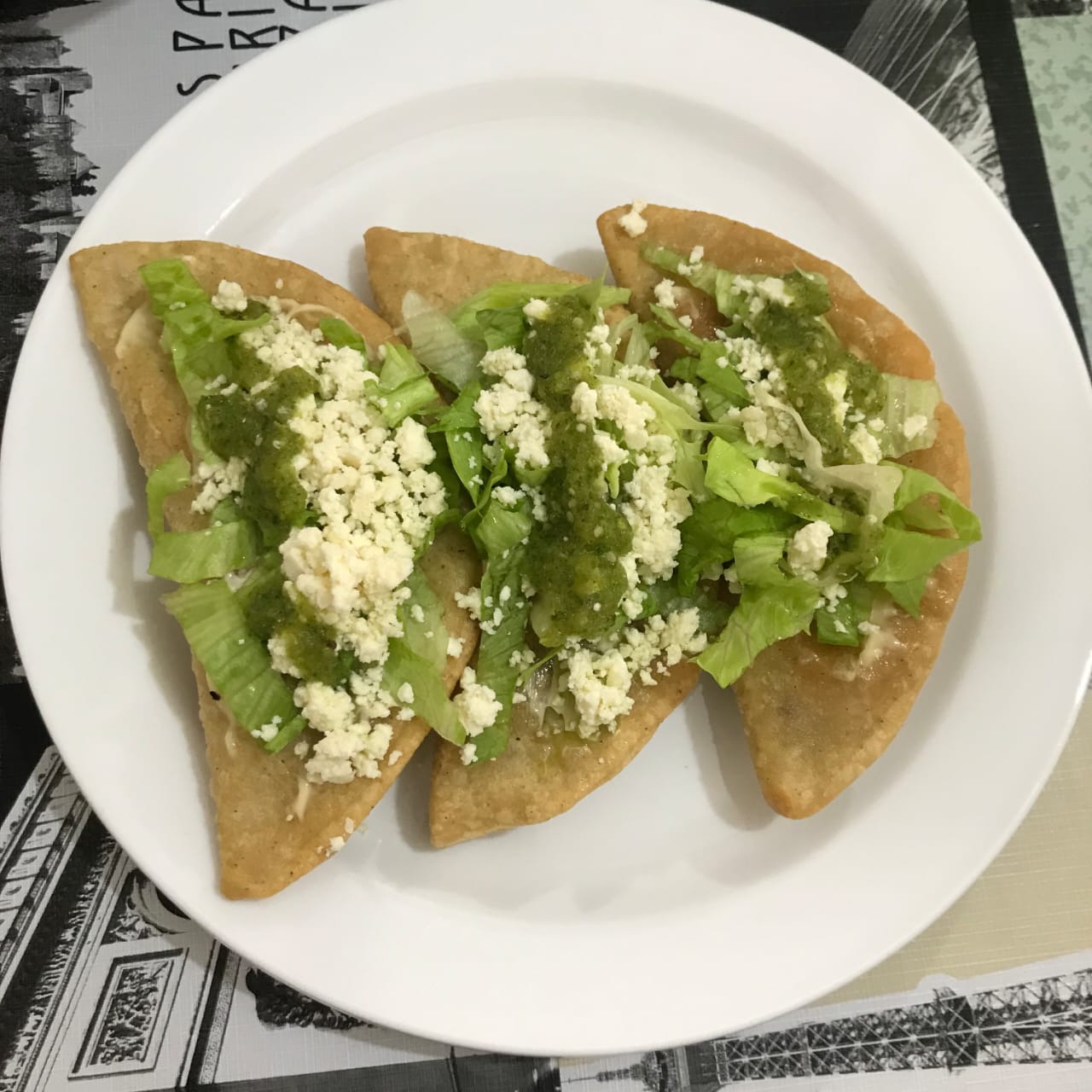 Orden de 3 Quesadillas Fritas