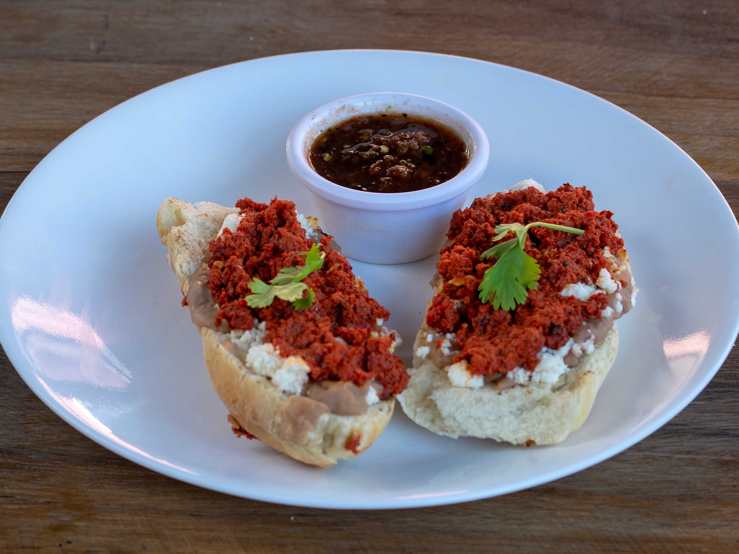 Molletes Salado C/Chorizo