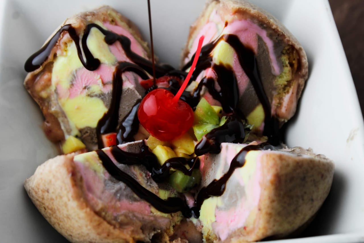 Helado Tempura