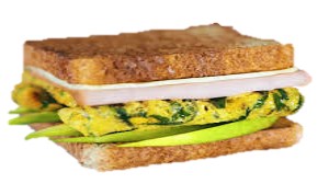 SANDWICH DE CLARAS CON ESPINACAS FS