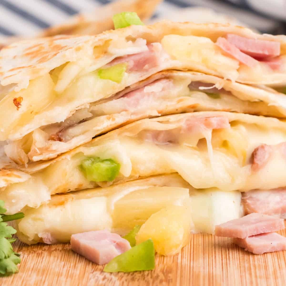 Quesadilla Hawaiana 1 Pieza