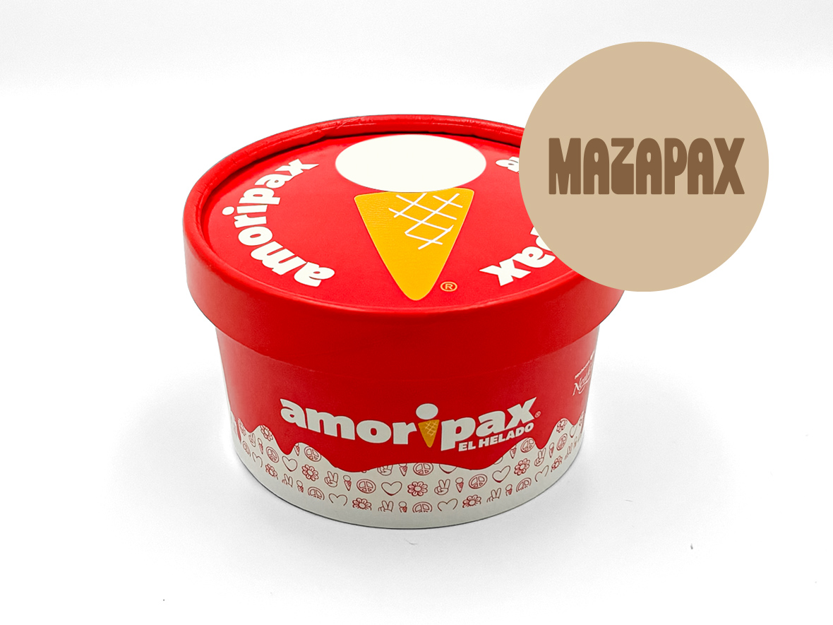 Porción Helado Mazapax Amoripax 8 Oz