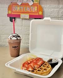 Combo Papá  Waffle Sencillo + Frappe de Café