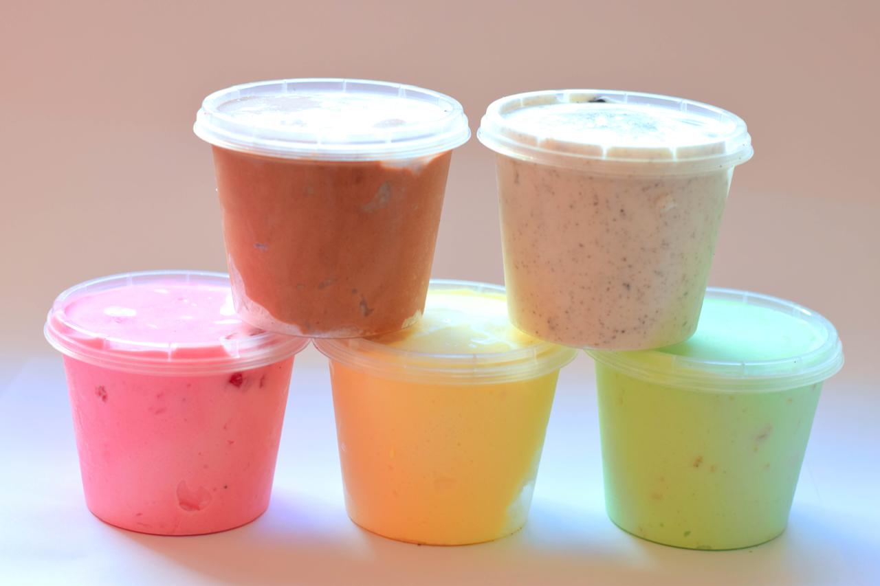 Paquete de 10 Vasitos de Nieve Surtidos
