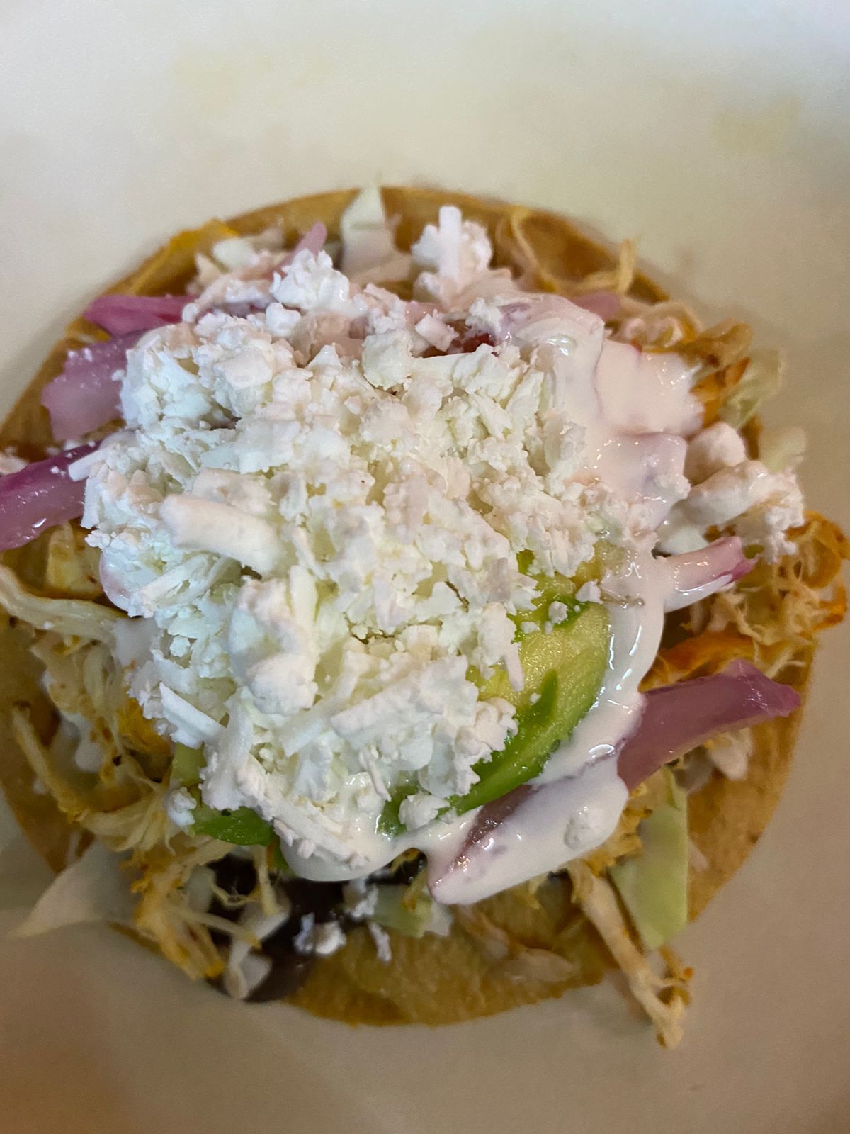 Tostada de Pollo