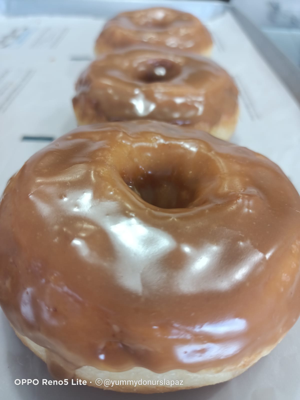 Dona glaseada de Maple