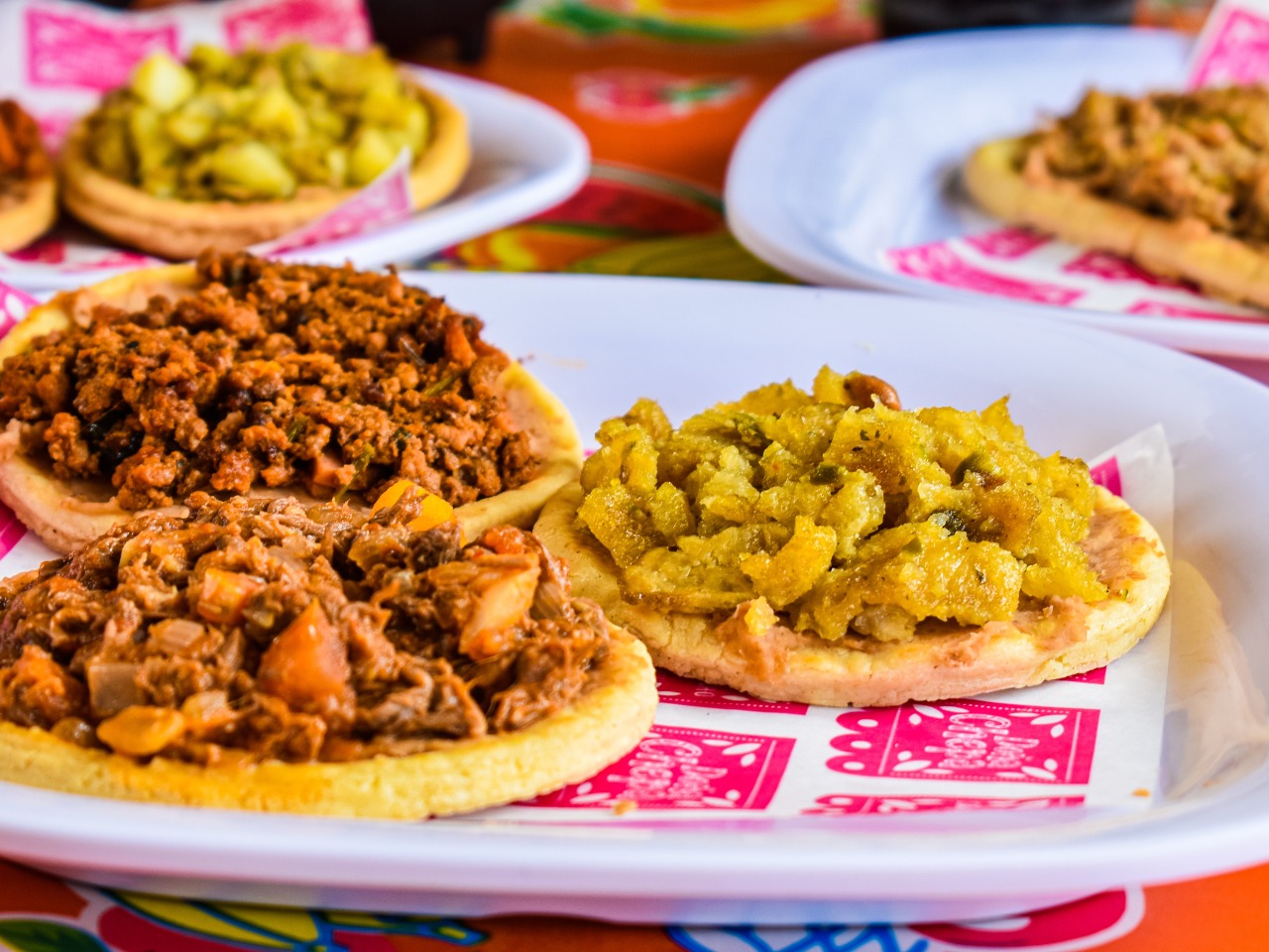 Sopes orden con 3