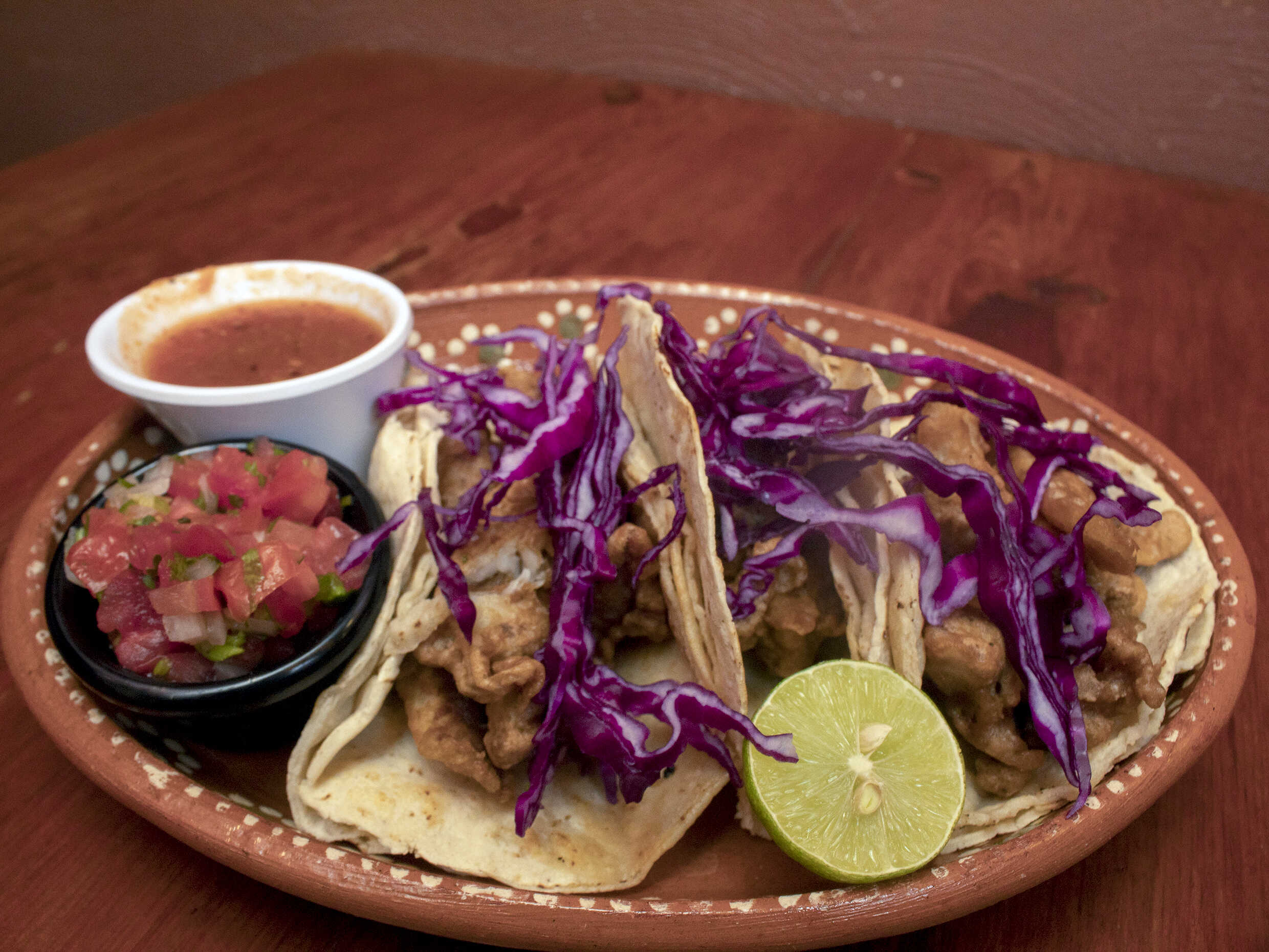 Tacos Capeados de Camarón