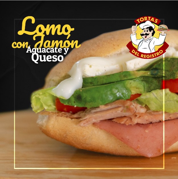 Lomo con Jamón Aguacate y Queso