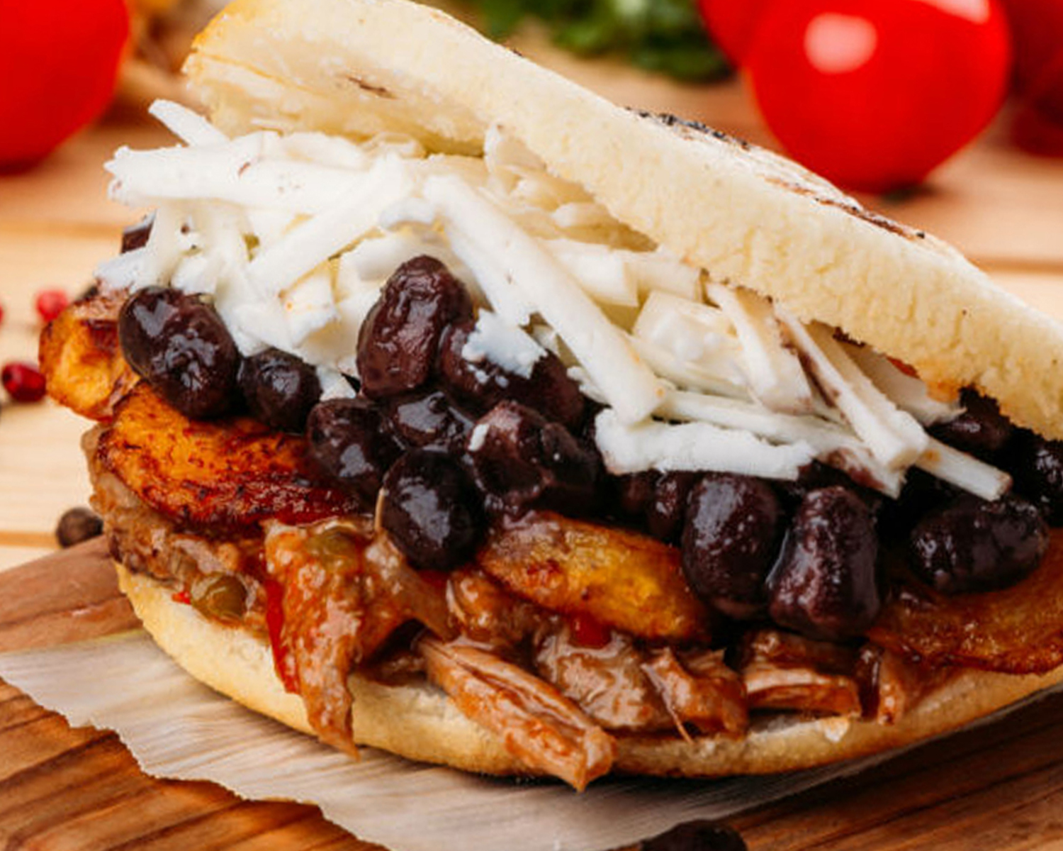 Arepa Pabellón Criollo
