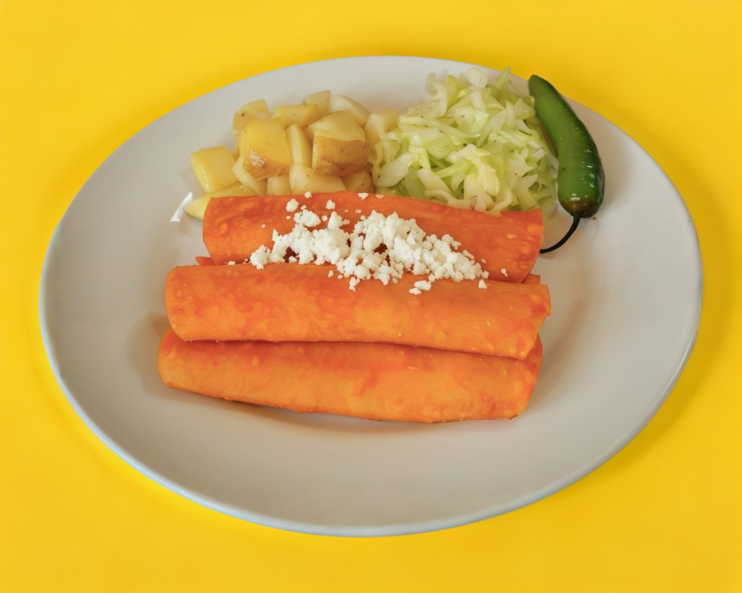 Combo Enchiladas Rojas