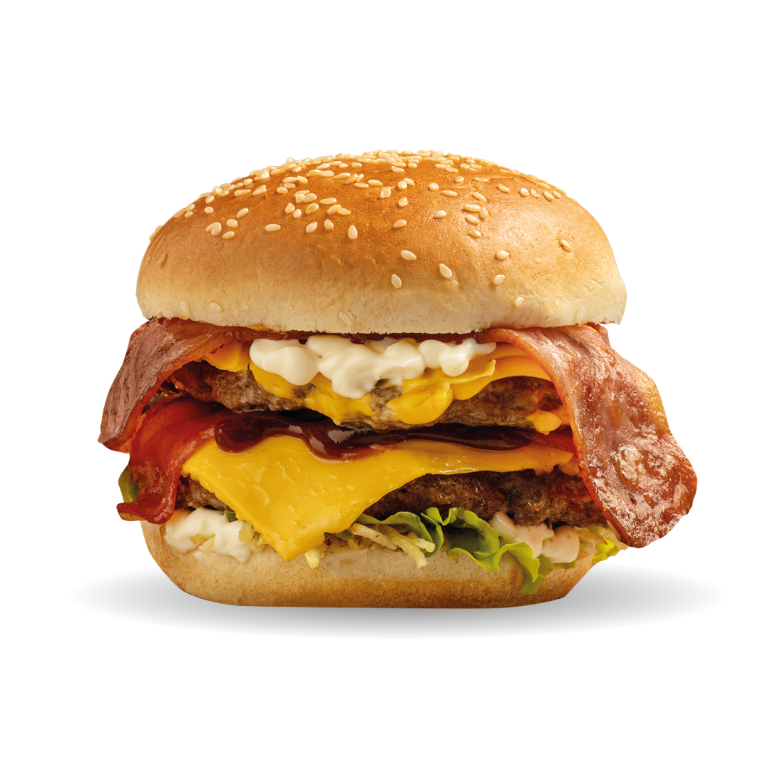 Hamburguesa Americana Dos Carnes