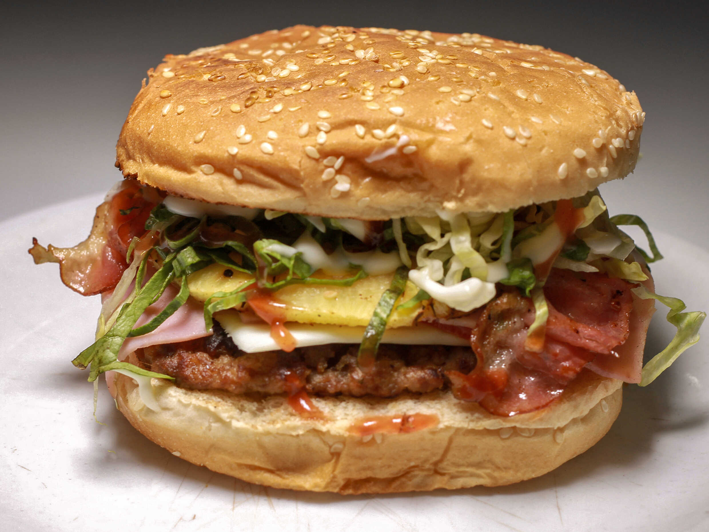 Hamburguesa Hawaiana