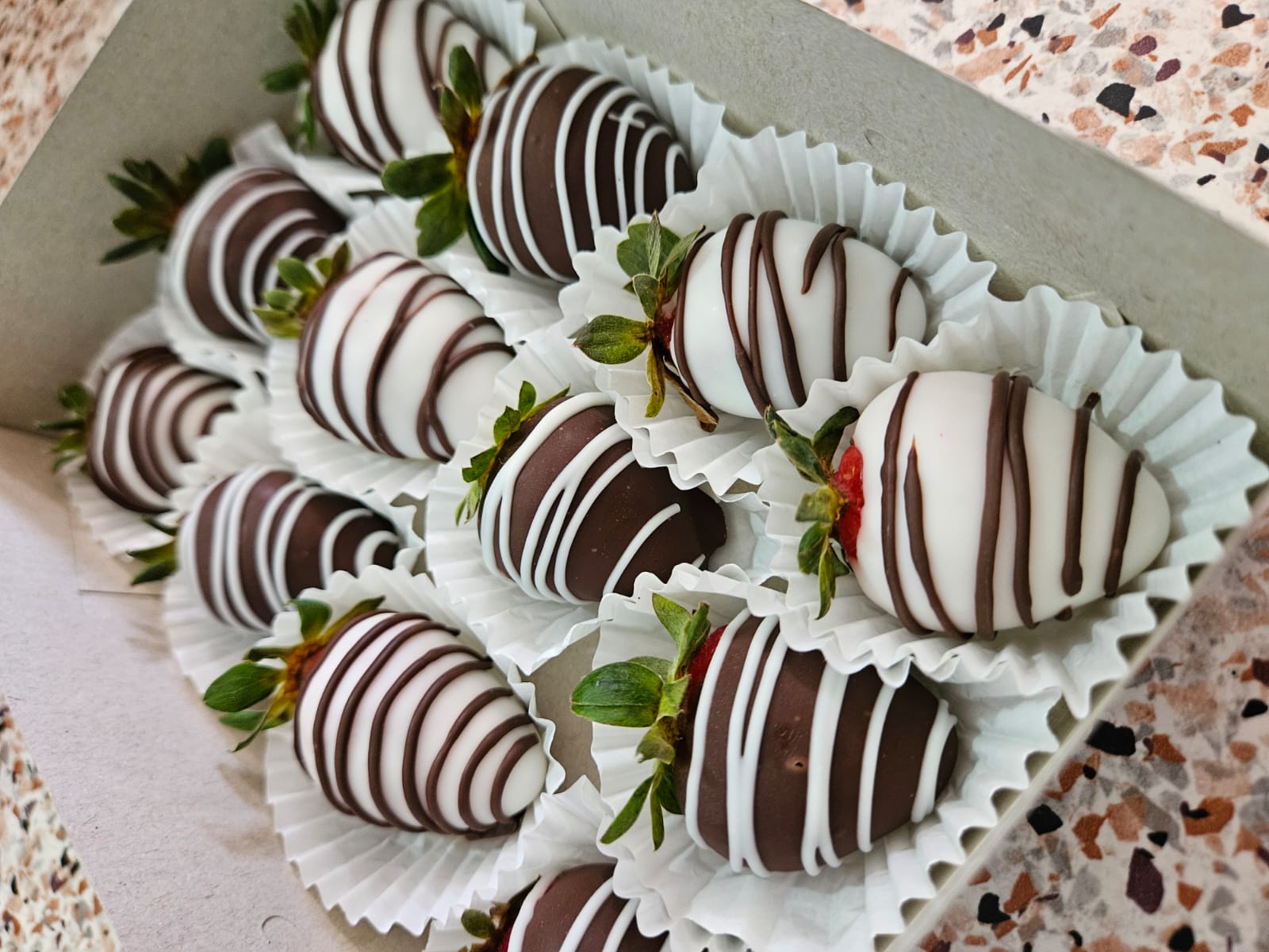 Caja de Fresas  Clásicas