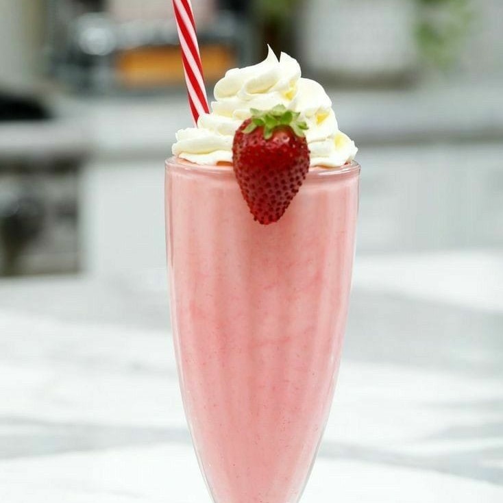 Malteada de Fresa
