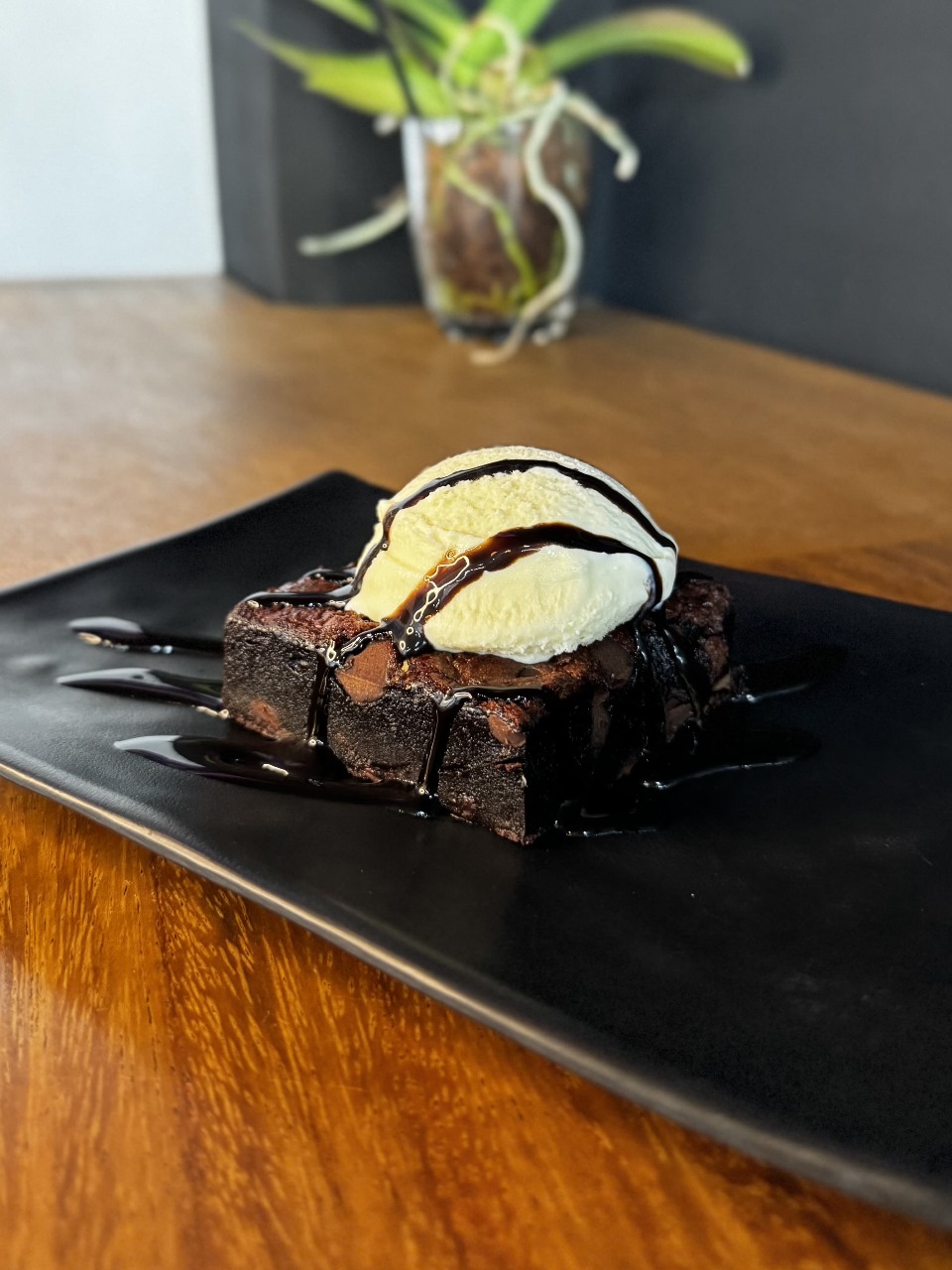 Brownie con Nieve