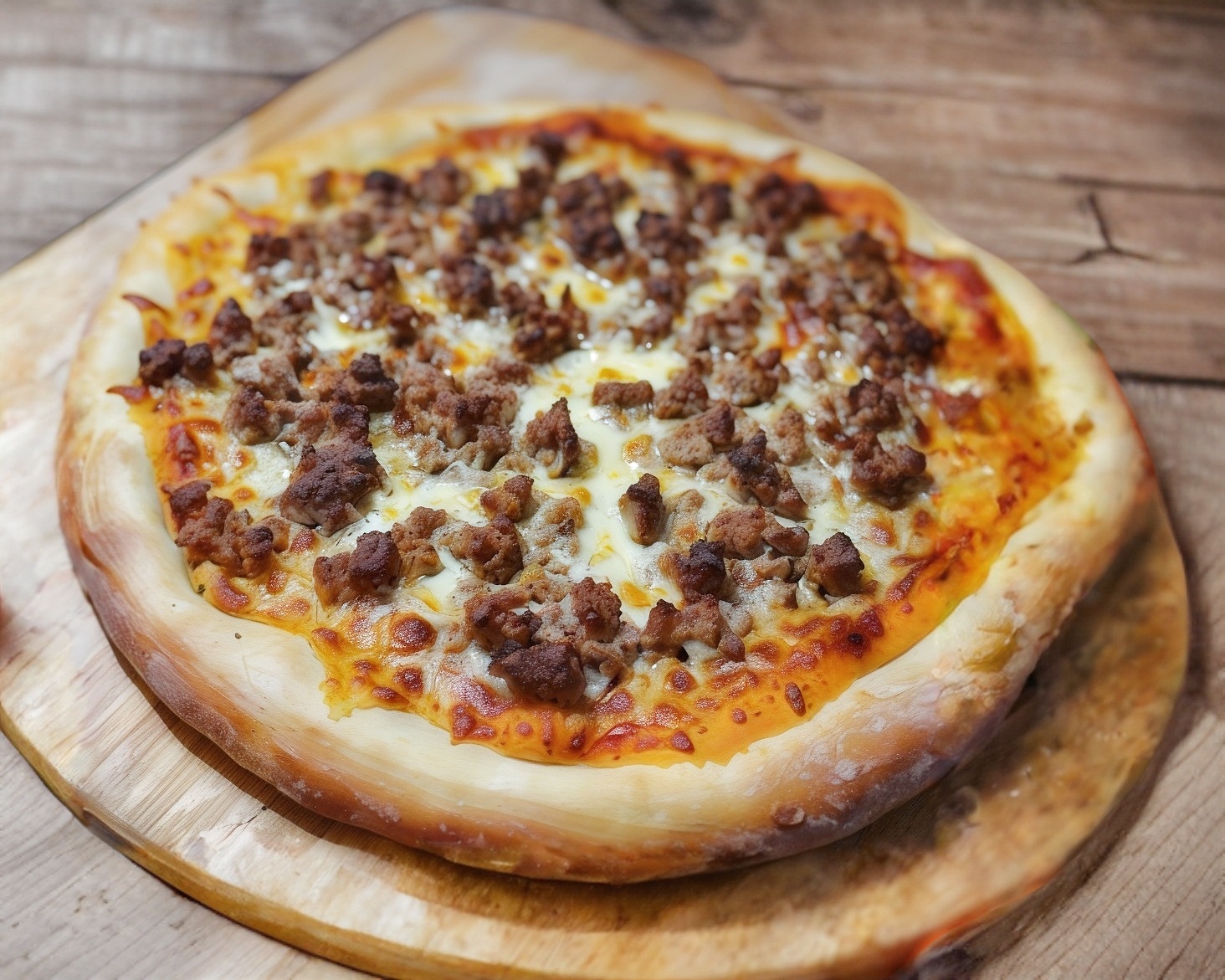 Pizza de Boloñesa Macha