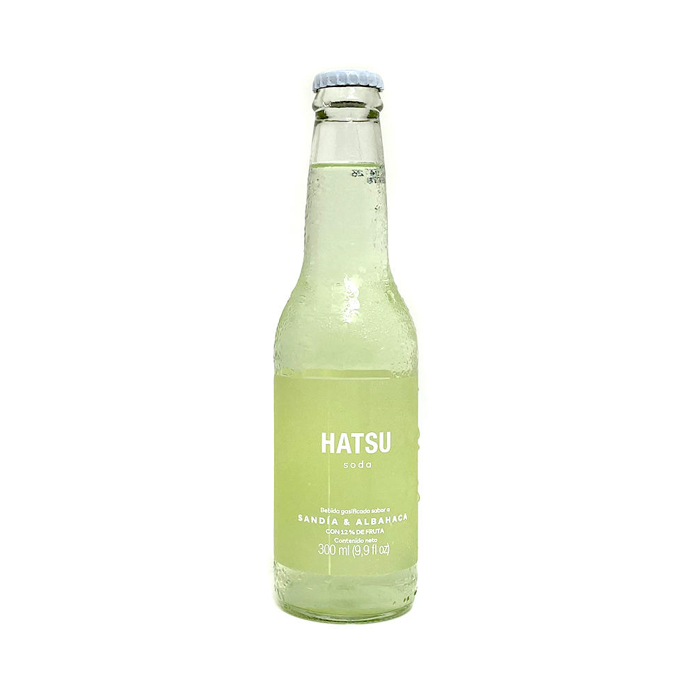 Hatsu soda Sandía y Albahaca 300ml