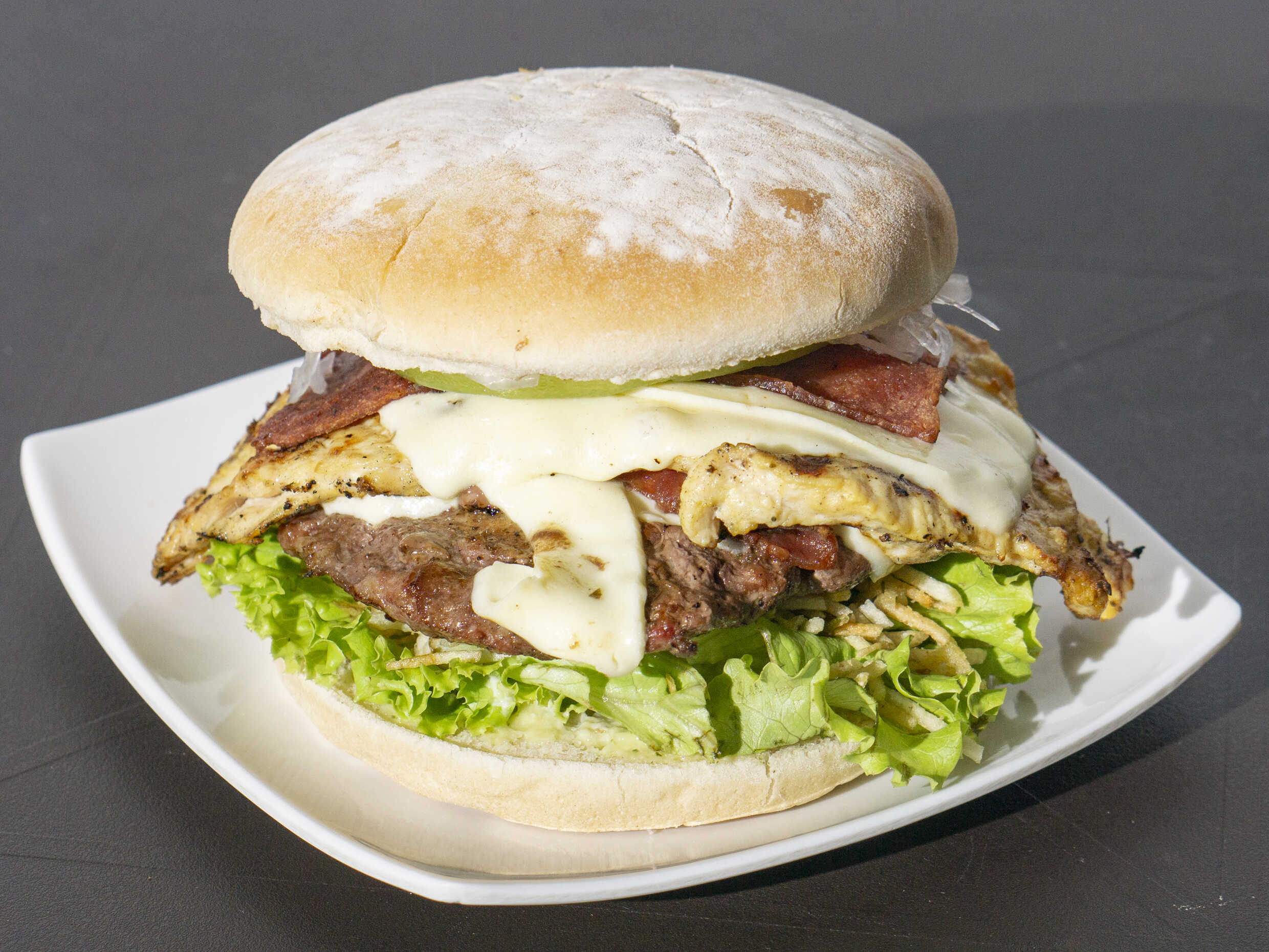 Hamburguesa Mixta Res y Pollo 125g c/u