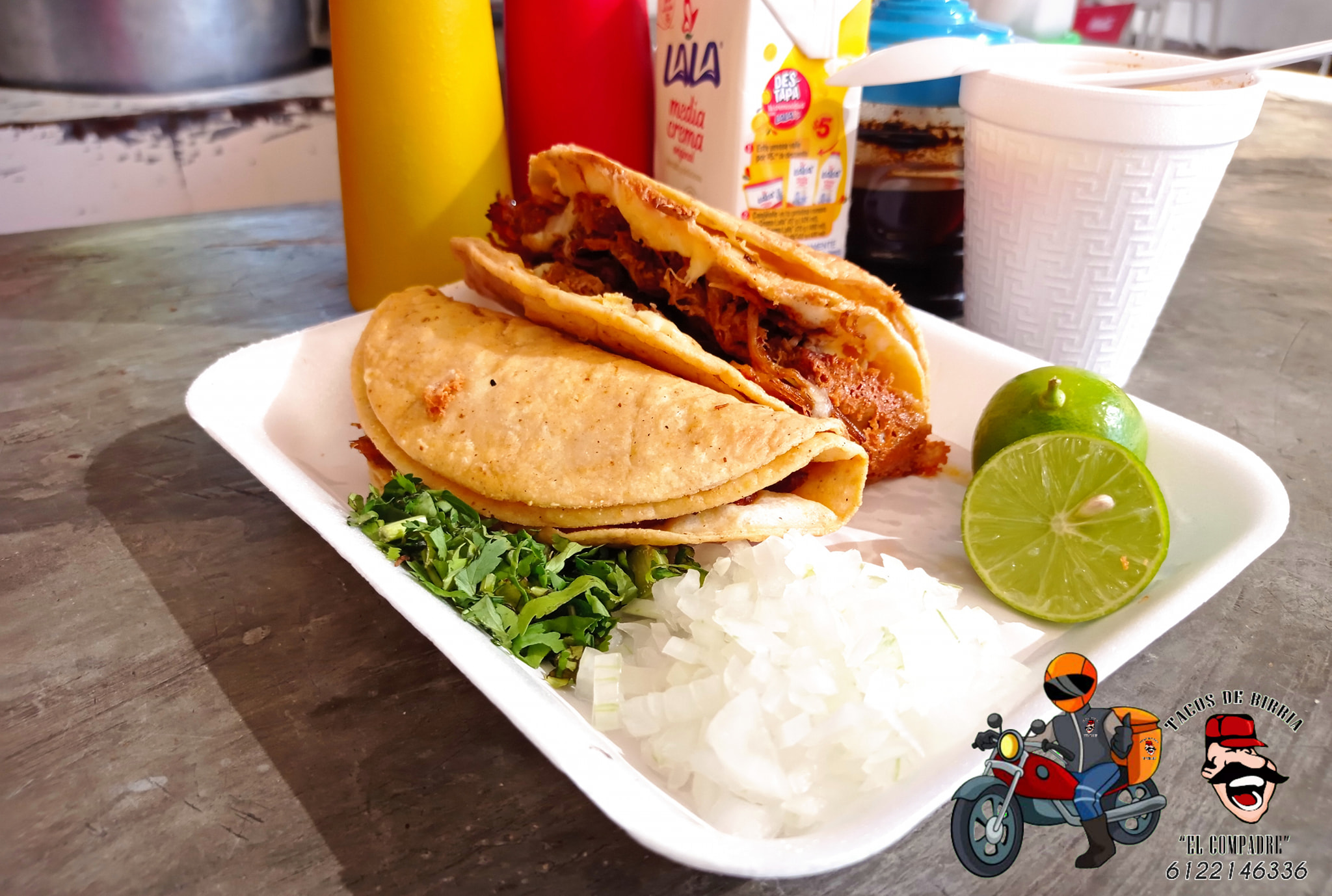 Taco de maíz especial