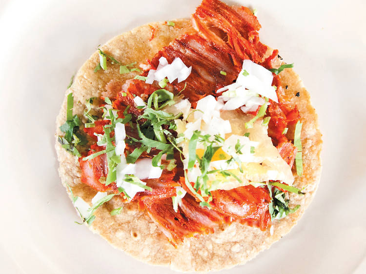 Taco de Harina Pastor