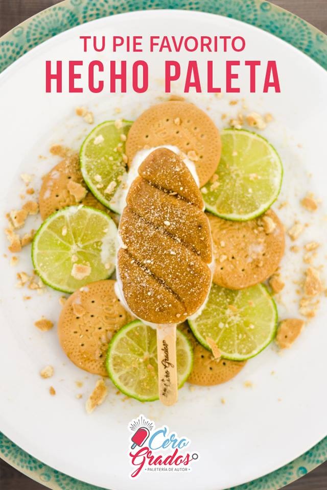 Paleta de Pay de Limón