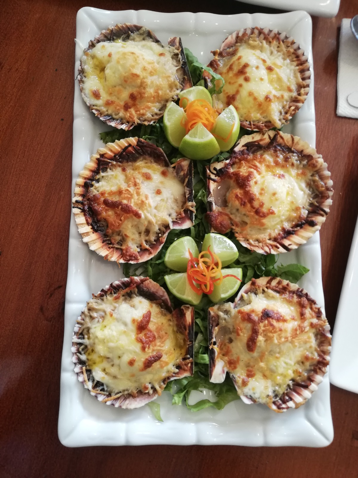 Conchitas a la Parmesana