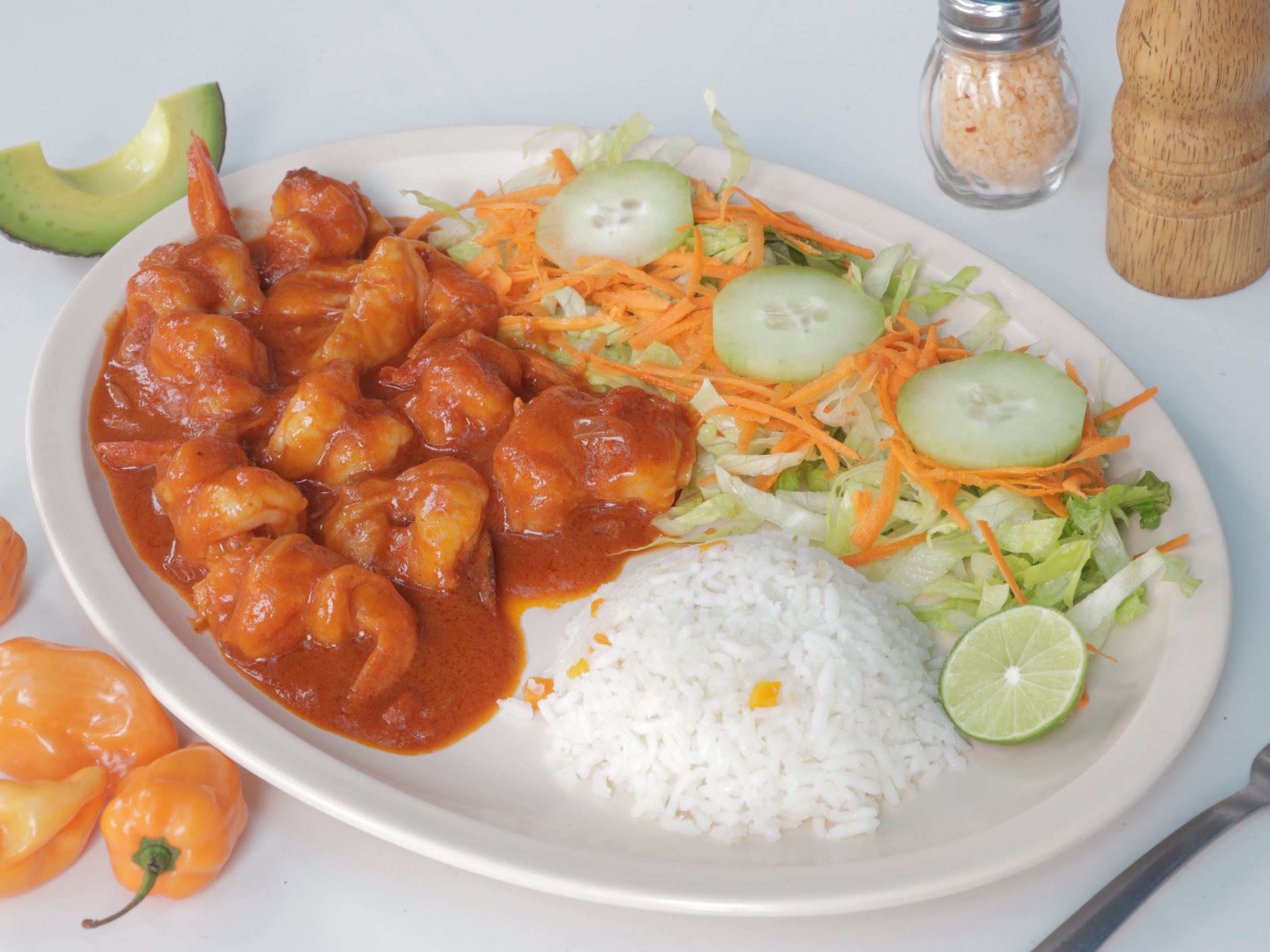 Camarones a la Diabla