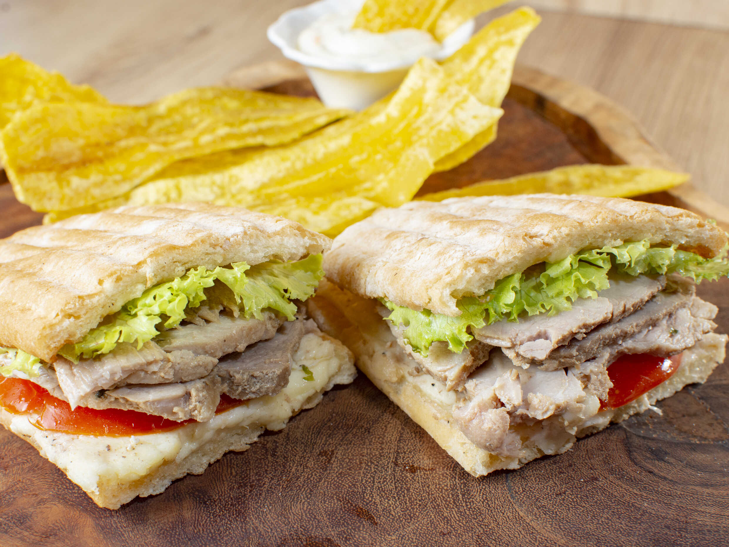 Sándwich Pernil de Cerdo