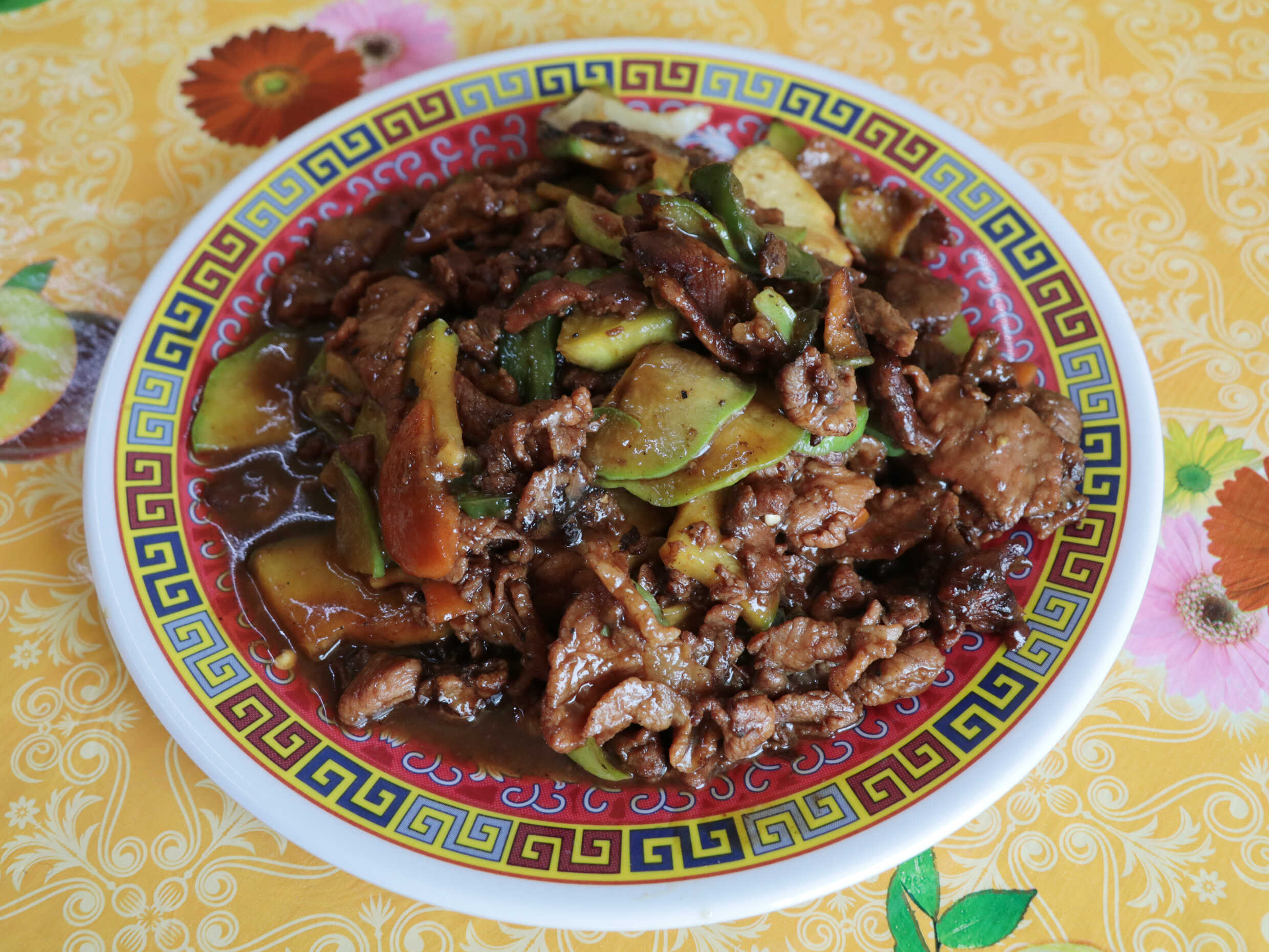 Cerdo y Res  Picante