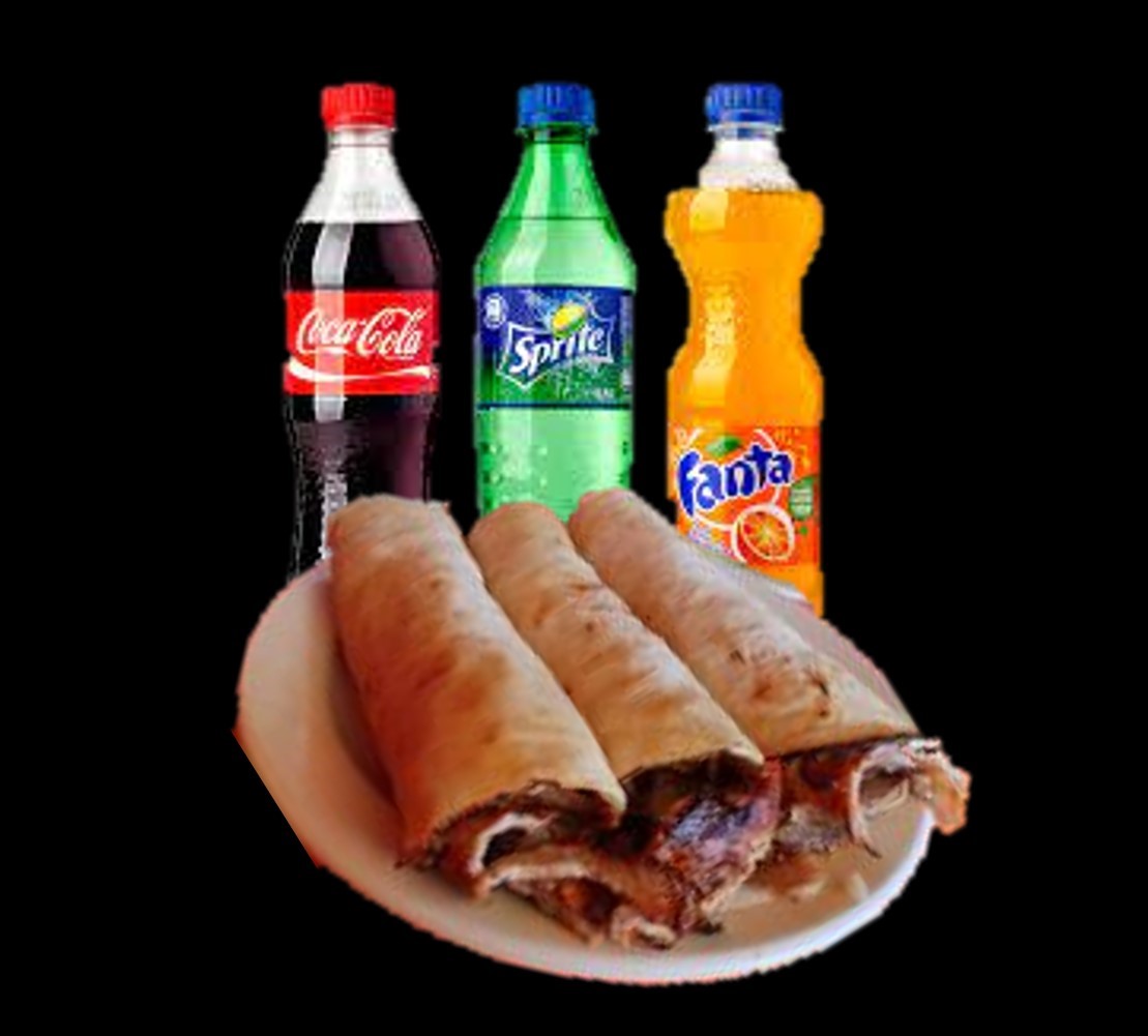 Combo-3 Tacos Árabes + Refresco