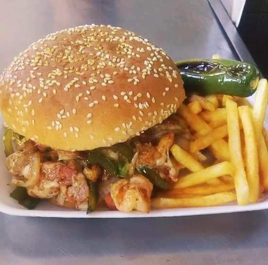 Hamburguesa de Camarón