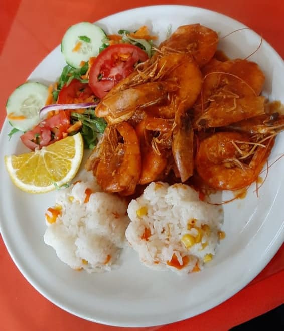 Camarones con Cáscara