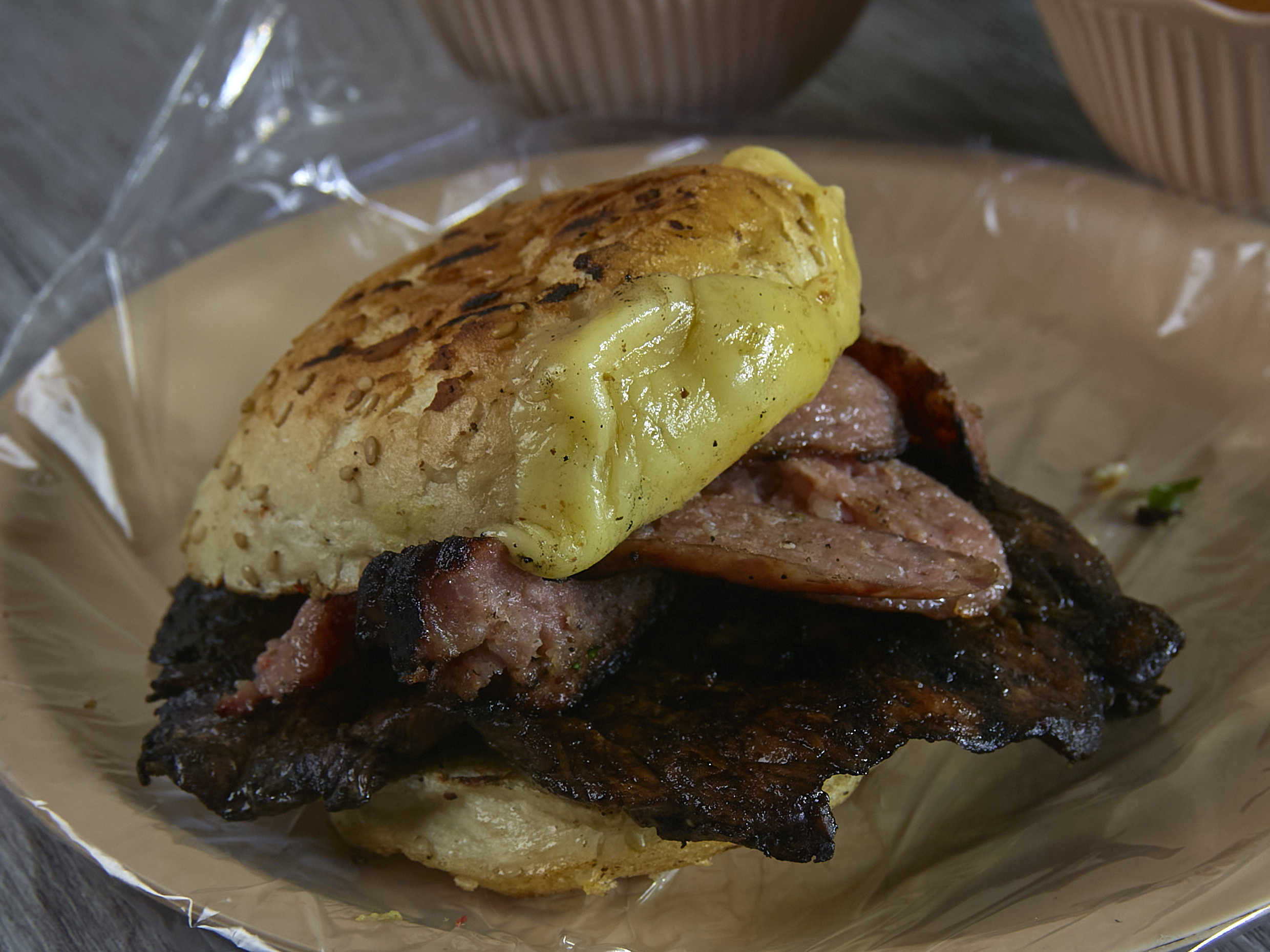 Monchis Especial de Arrachera en Cemita