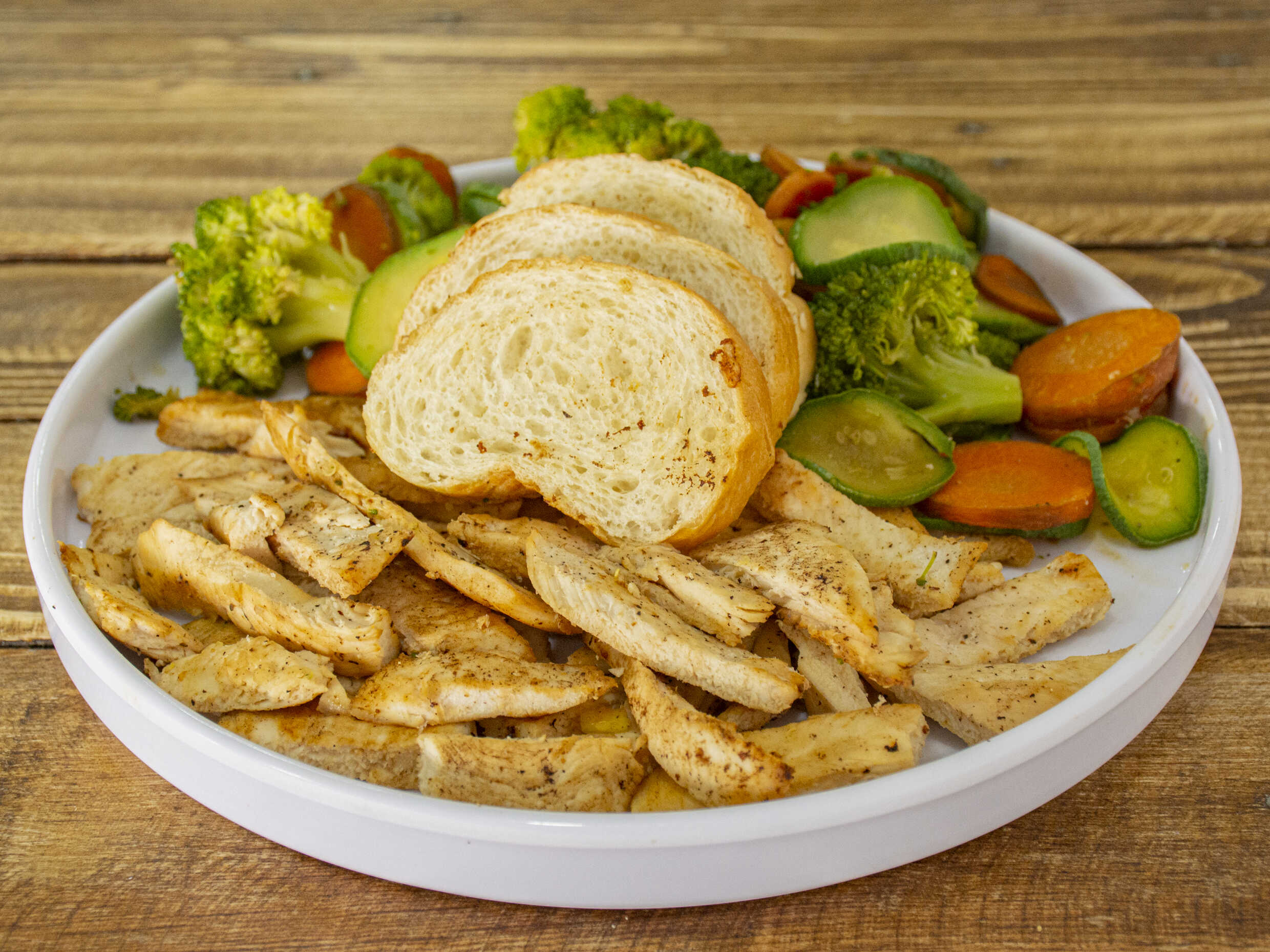 Pollo a la Plancha con Verduras