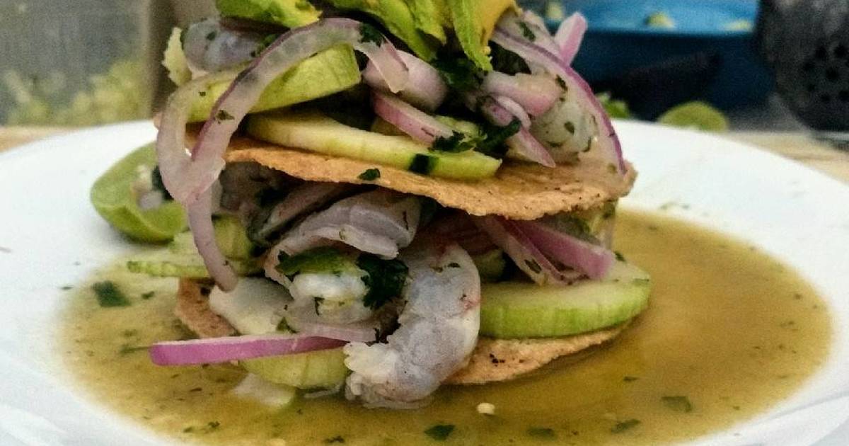 Tostada de Aguachile